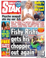 Daily Star (UK) Newspaper Front Page for 6 June 2023