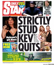 Daily Star (UK) Newspaper Front Page for 7 March 2020