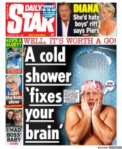 Daily Star (UK) Newspaper Front Page for 7 April 2021