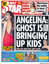 Daily Star (UK) Newspaper Front Page for 8 October 2014