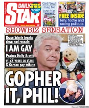 Daily Star (UK) Newspaper Front Page for 8 February 2020