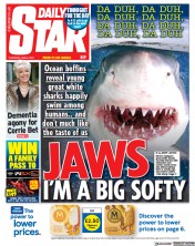 Daily Star (UK) Newspaper Front Page for 8 June 2023