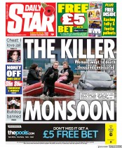Daily Star (UK) Newspaper Front Page for 9 November 2019