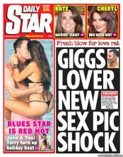 Daily Star (UK) Newspaper Front Page for 9 June 2011
