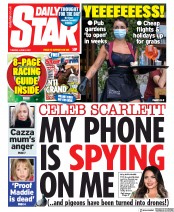 Daily Star (UK) Newspaper Front Page for 9 June 2020