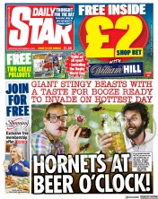 Daily Star front page for 9 September 2023