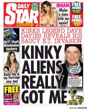 Daily Star Sunday front page for 10 July 2022