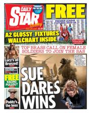 Daily Star Sunday front page for 10 August 2025