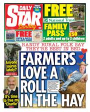 Daily Star Sunday front page for 11 May 2025