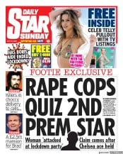 Daily Star Sunday (UK) Newspaper Front Page for 24 May 2020