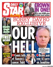 Daily Star Sunday front page for 30 April 2023
