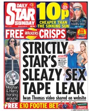 Daily Star Sunday (UK) Newspaper Front Page for 7 May 2017