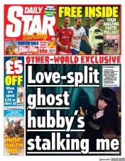 Daily Star Sunday (UK) Newspaper Front Page for 9 April 2023