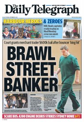 Daily Telegraph (Australia) Newspaper Front Page for 10 September 2013