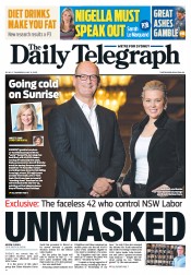 Daily Telegraph (Australia) Newspaper Front Page for 11 July 2013