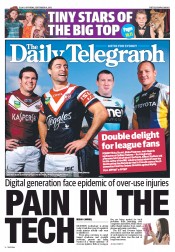 Daily Telegraph (Australia) Newspaper Front Page for 14 September 2013