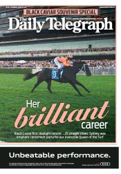 Daily Telegraph (Australia) Newspaper Front Page for 18 April 2013
