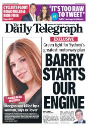 Daily Telegraph (Australia) Newspaper Front Page for 19 September 2013