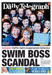 Daily Telegraph (Australia) Newspaper Front Page for 1 June 2013
