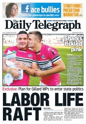 Daily Telegraph (Australia) Newspaper Front Page for 20 May 2013