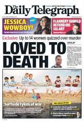 Daily Telegraph (Australia) Newspaper Front Page for 20 September 2013