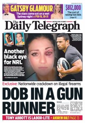 Daily Telegraph (Australia) Newspaper Front Page for 23 May 2013