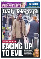 Daily Telegraph (Australia) Newspaper Front Page for 24 May 2013