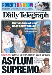 Daily Telegraph (Australia) Newspaper Front Page for 25 July 2013