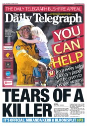 Daily Telegraph (Australia) Newspaper Front Page for 26 October 2013