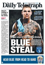 Daily Telegraph (Australia) Newspaper Front Page for 26 June 2013
