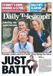 Daily Telegraph (Australia) Newspaper Front Page for 26 September 2013