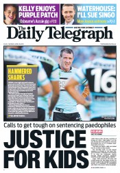 Daily Telegraph (Australia) Newspaper Front Page for 29 April 2013