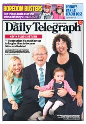 Daily Telegraph (Australia) Newspaper Front Page for 29 June 2013