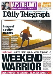 Daily Telegraph (Australia) Newspaper Front Page for 29 July 2013