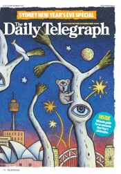 Daily Telegraph (Australia) Newspaper Front Page for 31 December 2013