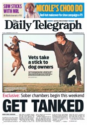 Daily Telegraph (Australia) Newspaper Front Page for 3 July 2013