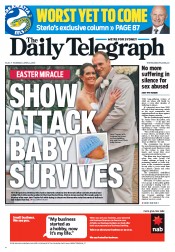 Daily Telegraph (Australia) Newspaper Front Page for 4 April 2013