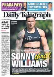 Daily Telegraph (Australia) Newspaper Front Page for 5 September 2013