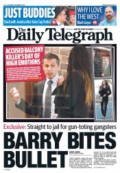 Daily Telegraph (Australia) Newspaper Front Page for 7 November 2013