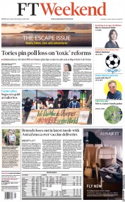  () Newspaper Front Page for 19 June 2021