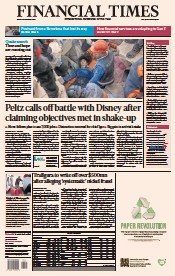 Financial Times (UK) Newspaper Front Page for 10 February 2023