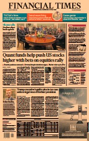 Financial Times (UK) Newspaper Front Page for 19 August 2022