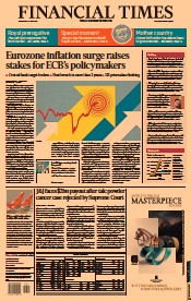 Financial Times (UK) Newspaper Front Page for 2 June 2021