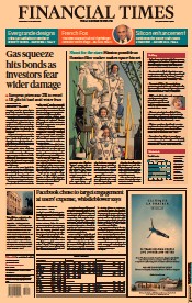 Financial Times (UK) Newspaper Front Page for 6 October 2021