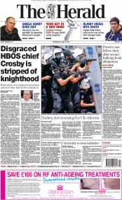  () Newspaper Front Page for 12 June 2013