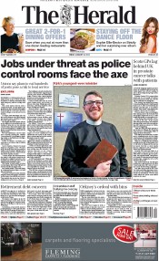  () Newspaper Front Page for 24 January 2014