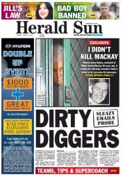 Herald Sun (Australia) Newspaper Front Page for 13 June 2013