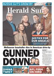 Herald Sun (Australia) Newspaper Front Page for 19 August 2013