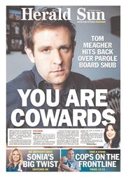 Herald Sun (Australia) Newspaper Front Page for 24 July 2013