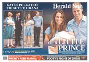 Herald Sun (Australia) Newspaper Front Page for 25 July 2013